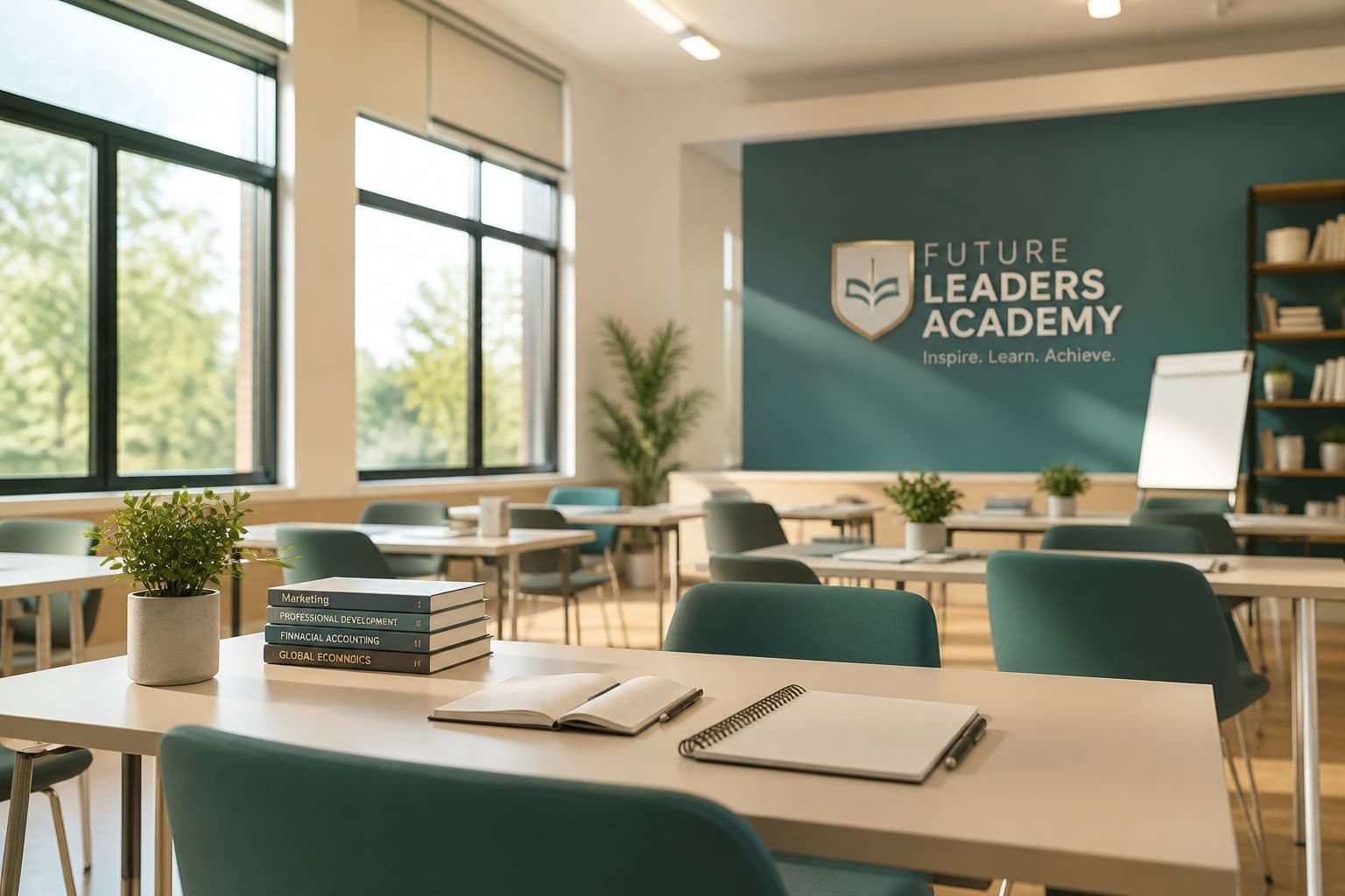 Bright Academy — Education website preview